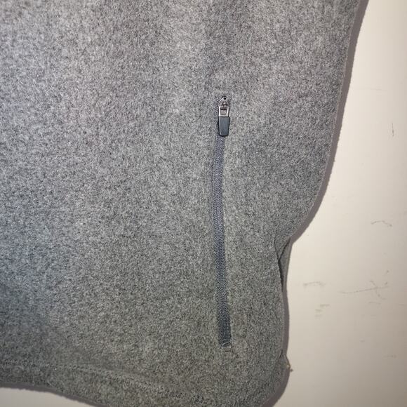 Duke Men's Fleece Vest XXL Full Zip Polyester Pockets Athletic Colosseum Gray - Picture 3 of 7